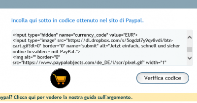 Tweak the Paypal button code to get your own button image.